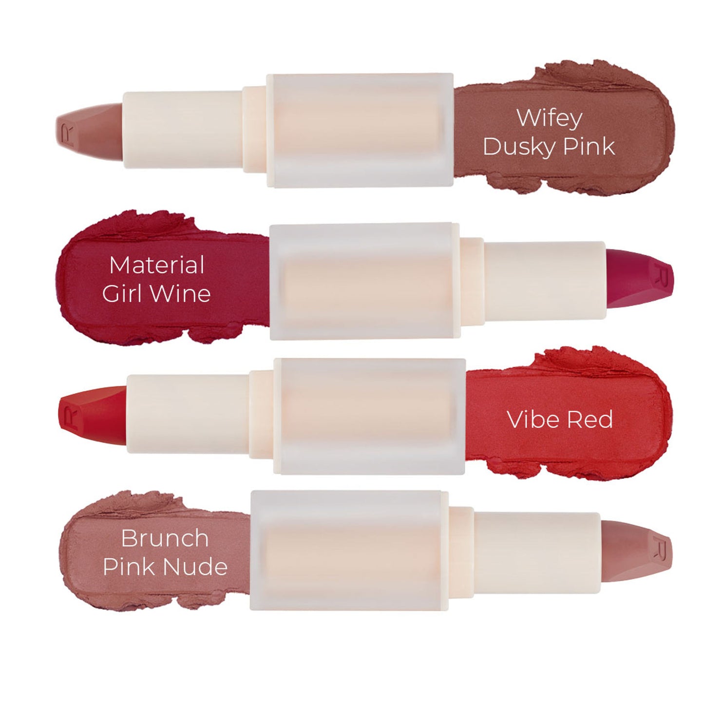 Makeup Revolution Lip Allure Soft Satin Lipstick - Vibe Red