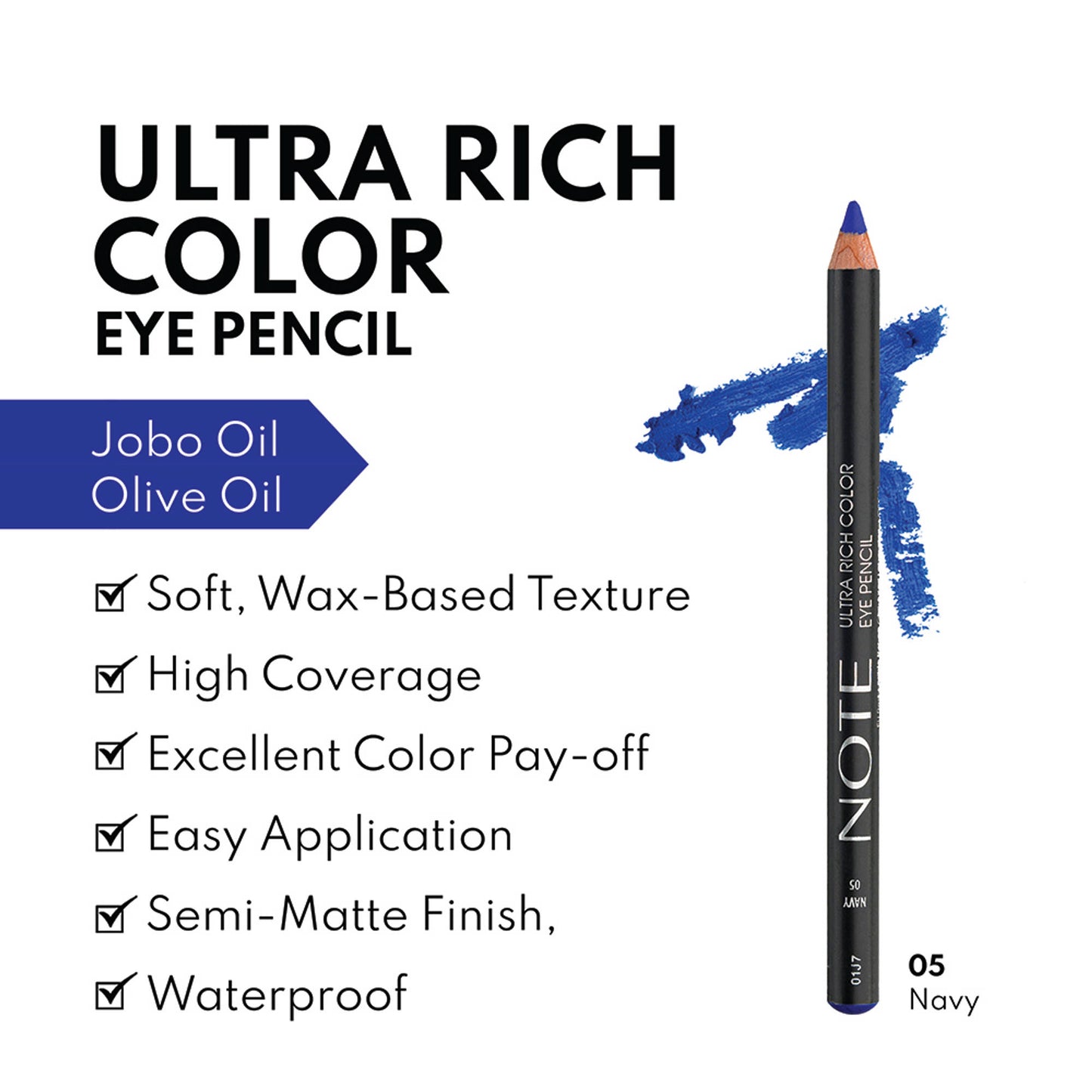 Note Cosmetique Ultra Rich Color Eye Pencil - 5