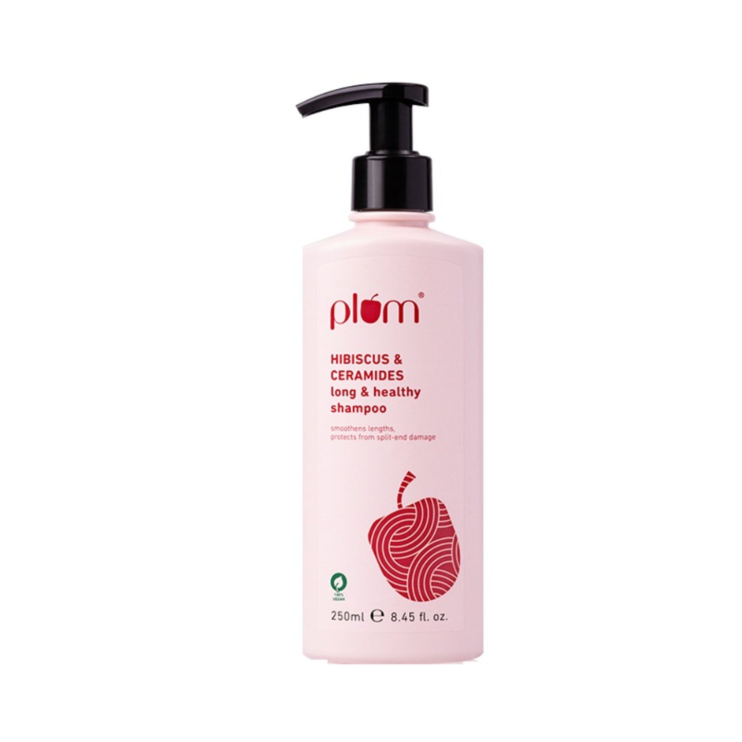 Plum Hibiscus & Ceramides Long & Healthy Shampoo For Smooth Hair