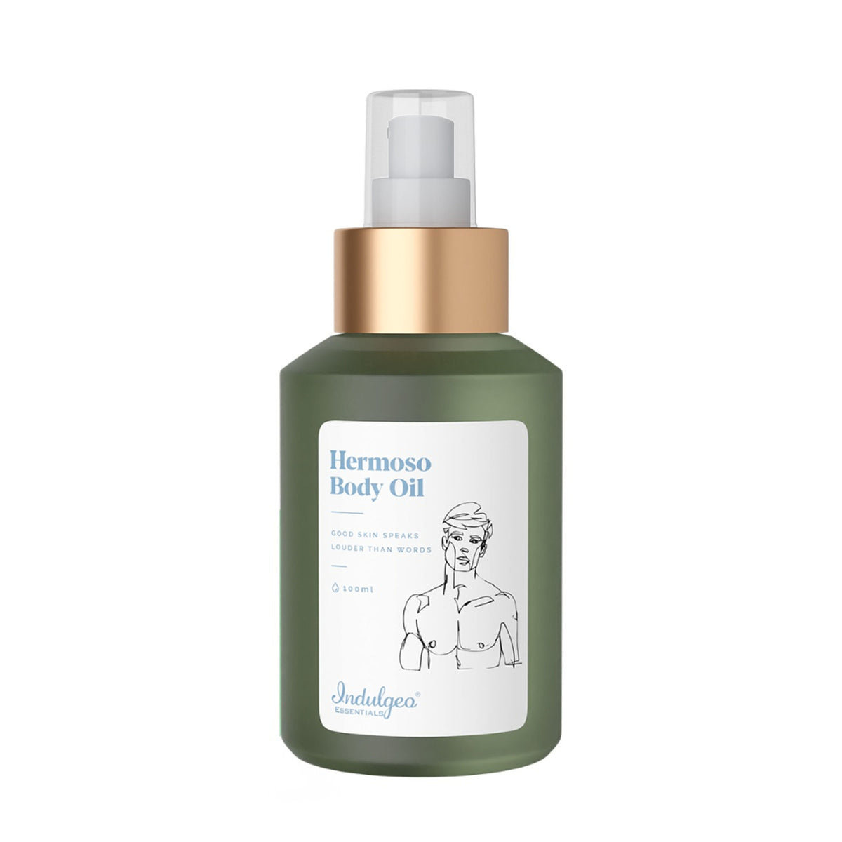 Indulgeo Essentials Hermoso Body Oil For Men, Helps in Reducing Dryness & Dullness