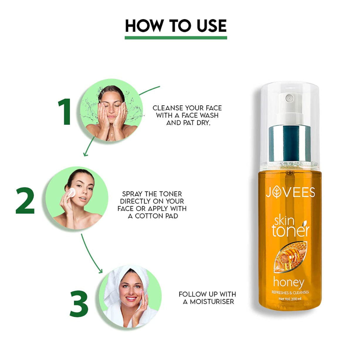Jovees Herbal Honey Toner