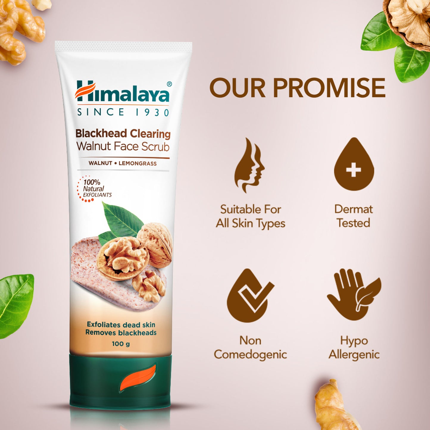 Himalaya Gentle Exfoliating Walnut Scrub