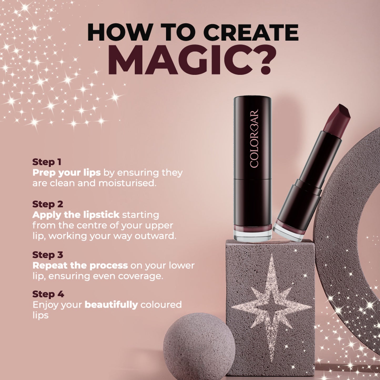 Colorbar Velvet Matte Lipstick - Mi Amour