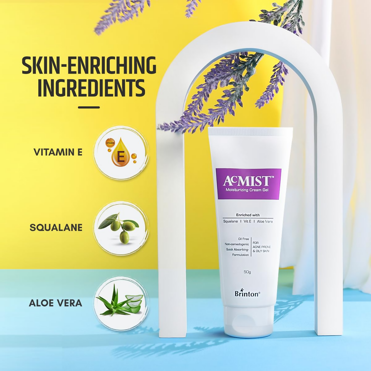 Brinton AcMist Moisturizing Cream Gel - Indyancart