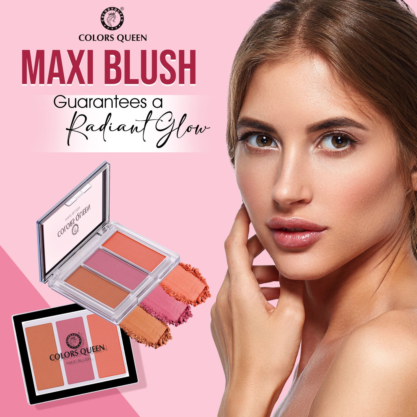 Colors Queen Maxi Blush Palette - 01