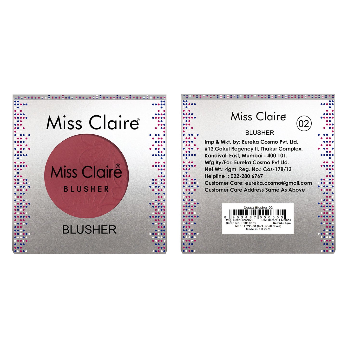 Miss Claire Round Blusher - 2