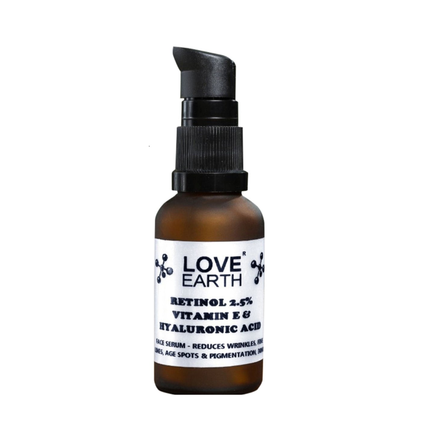 Love Earth Retinol2.5% Serum for Reducing Wrinkles & Fine Lines with Vitamin E & Hyaluronic Acid