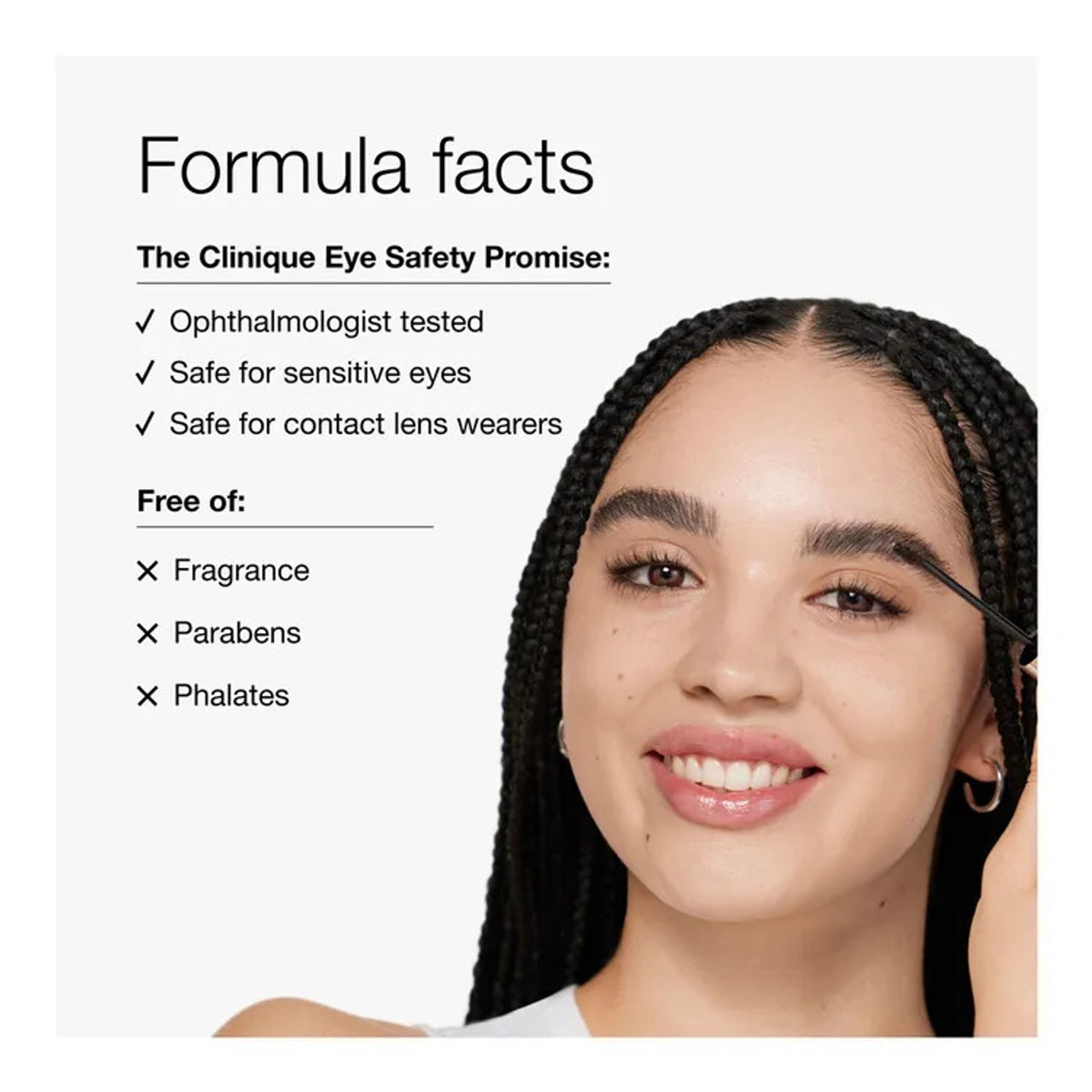 Clinique Just Browsing Tinted Waterproof + Smudgeproof + Volumizing Gel - Ebony