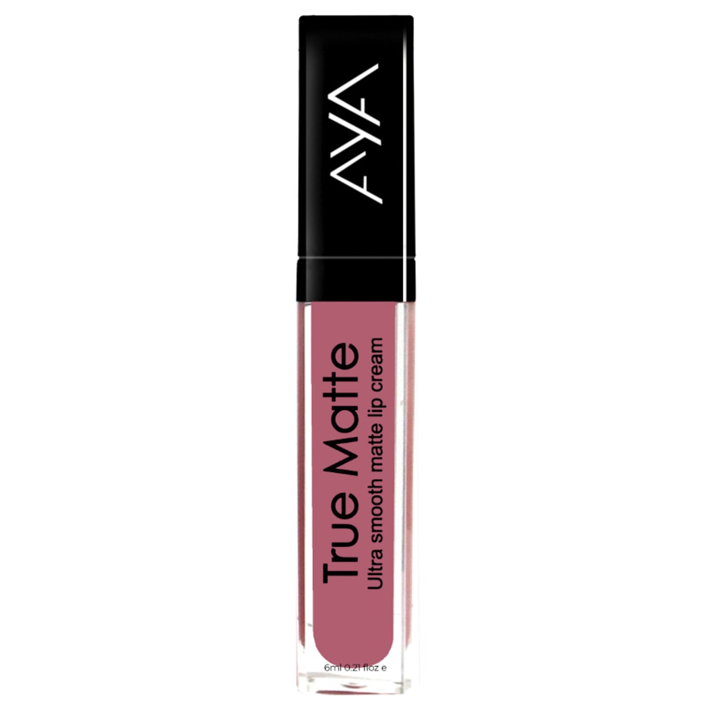 AYA True Matte Liquid Lipstick, Ultra Smooth Matte Lip Cream, 06 Pink Nude