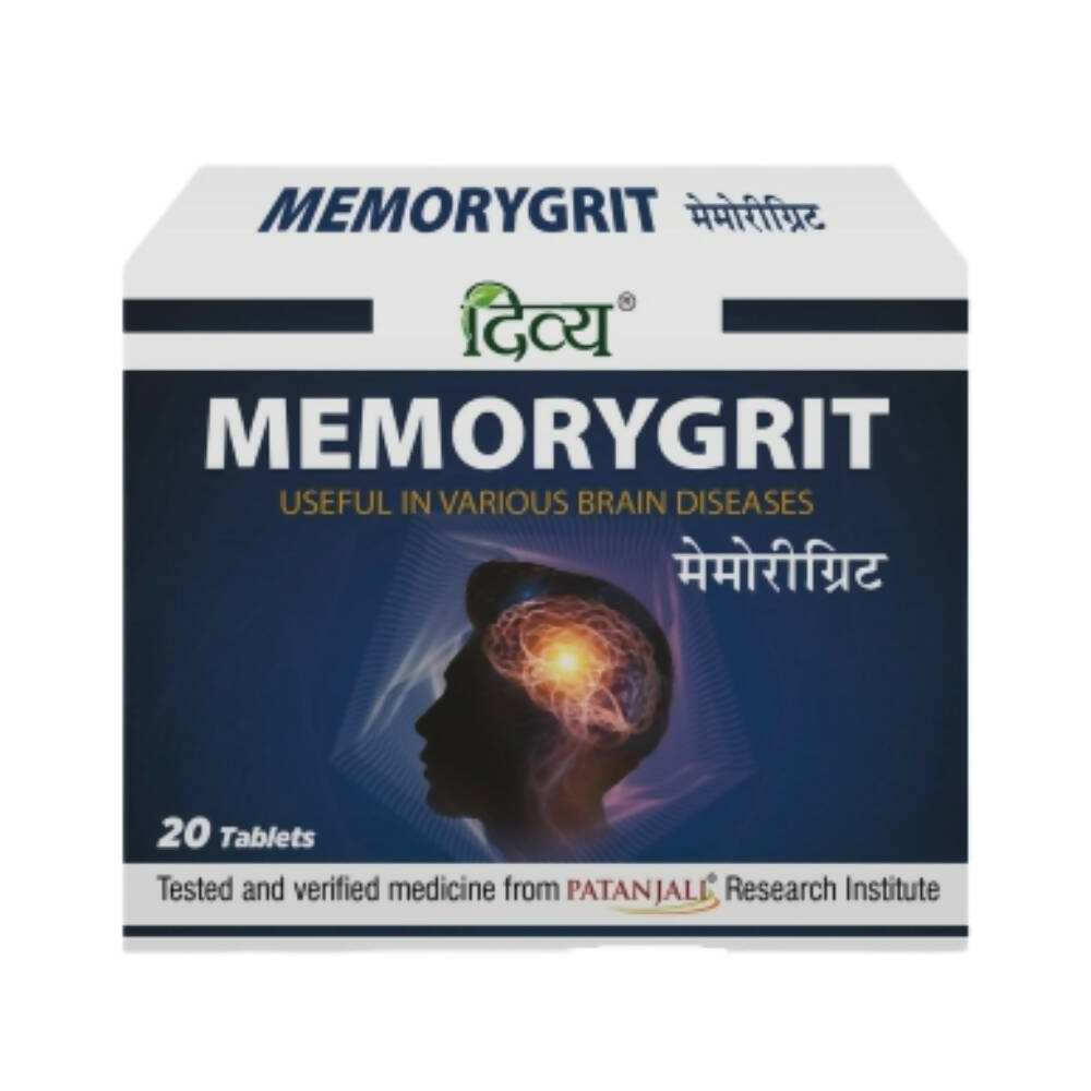 Patanjali Divya Memorygrit Tablets - Indyancart