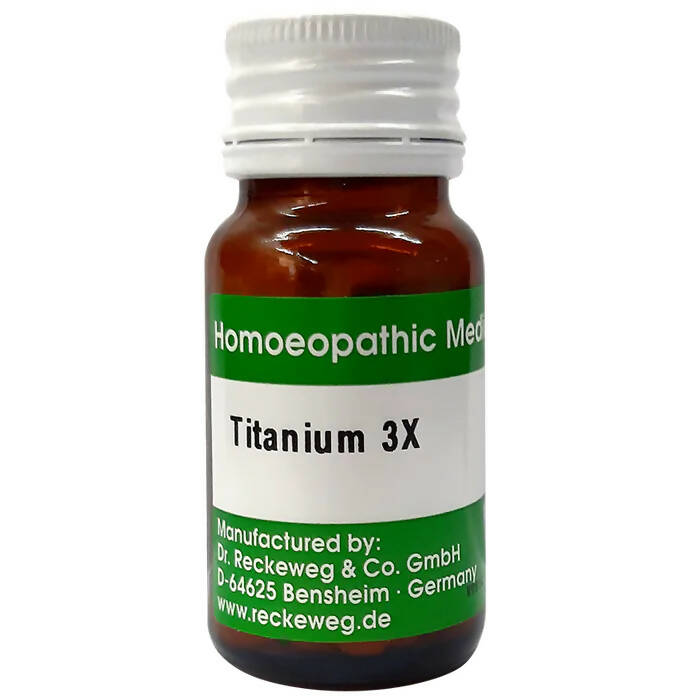 Dr. Reckeweg Titanium Trituration Tablets - Indyancart