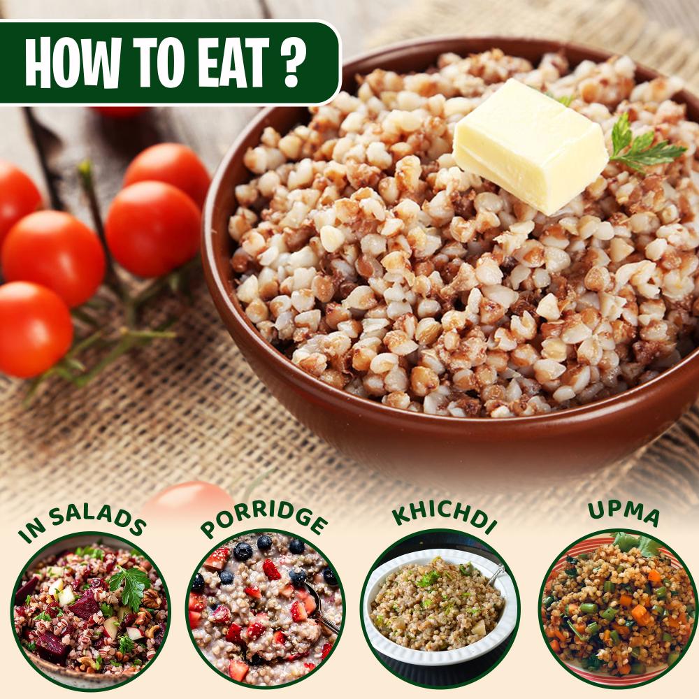 IKAI Organic Buckwheat Groats Kuttu