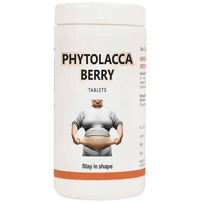 Bakson's Homeopathy Phytolacca Berry Tablets - Indyancart