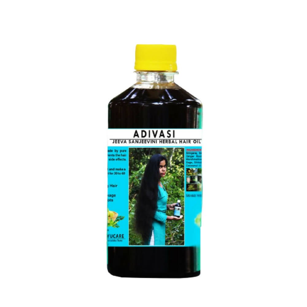 Adivasi Jeevasanjeevini Herbal Hair Oil - Indyancart