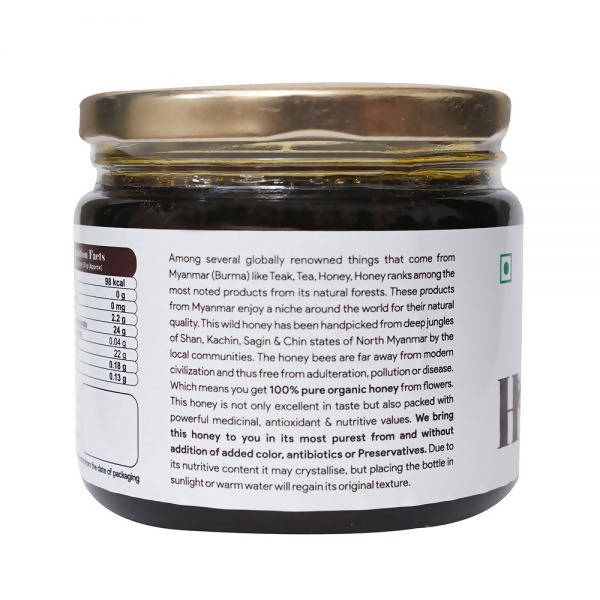 El World Organic Wild Myanmar Honey - Indyancart