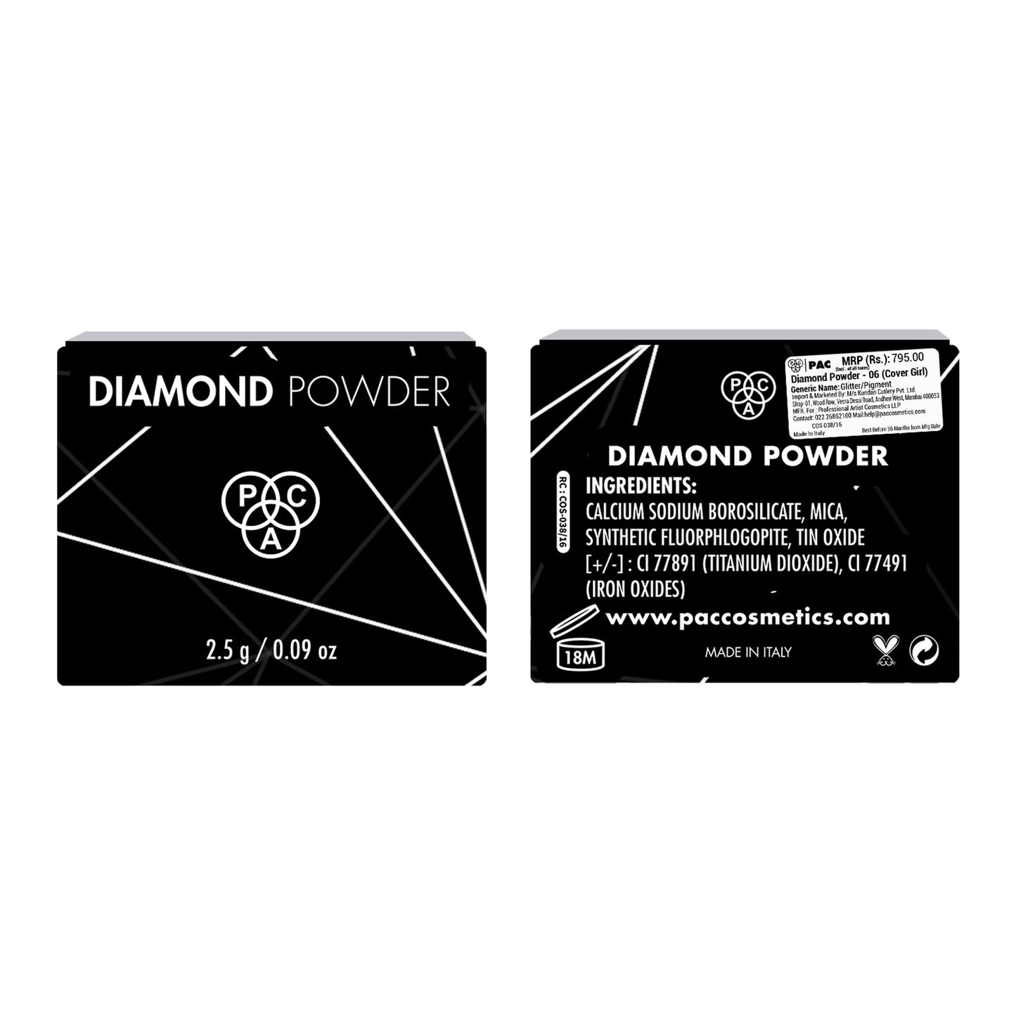 PAC Diamond Powder - 06 Cover Girl
