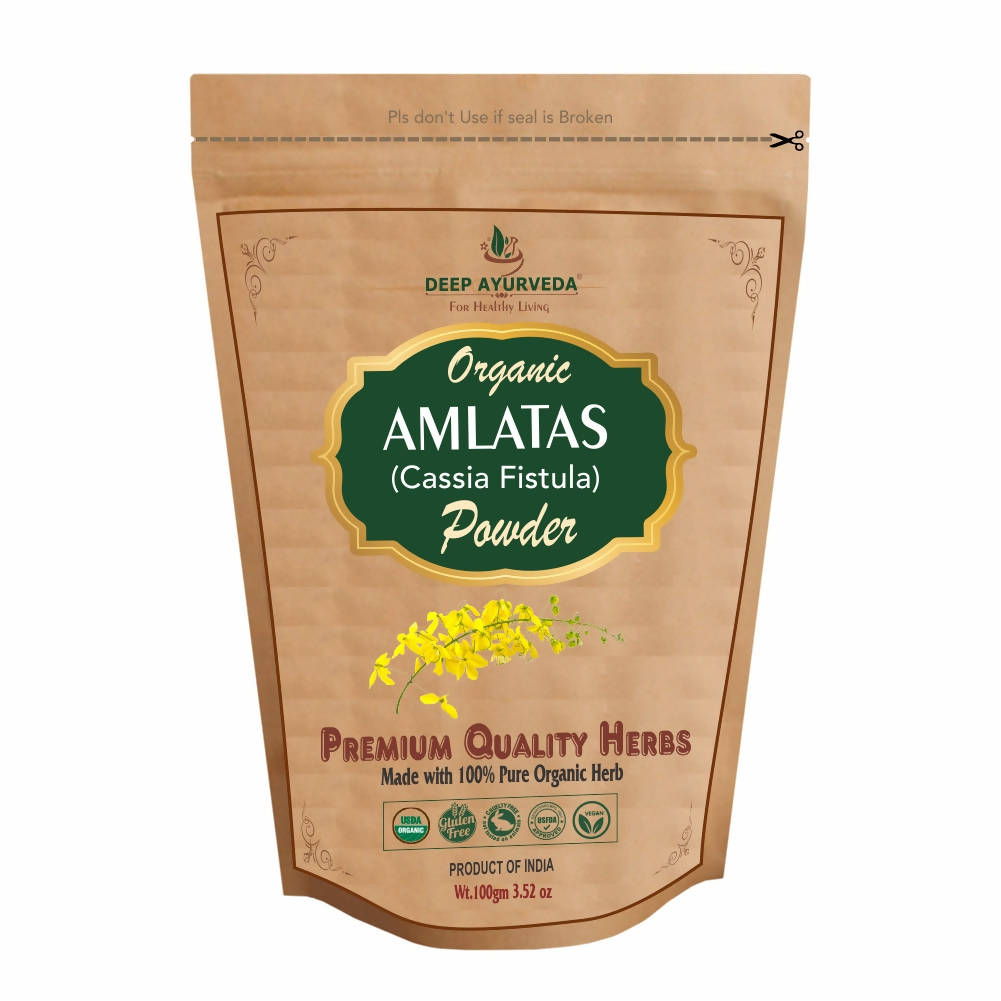 Deep Ayurveda Organic Amaltas Powder - Indyancart