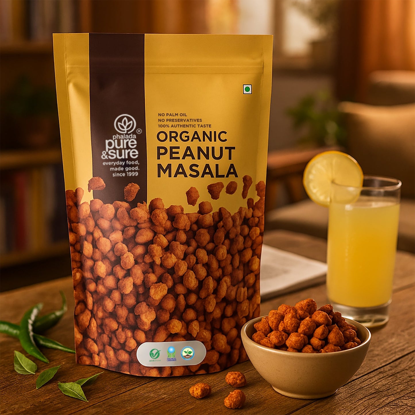 Pure & Sure Organic Peanut Masala