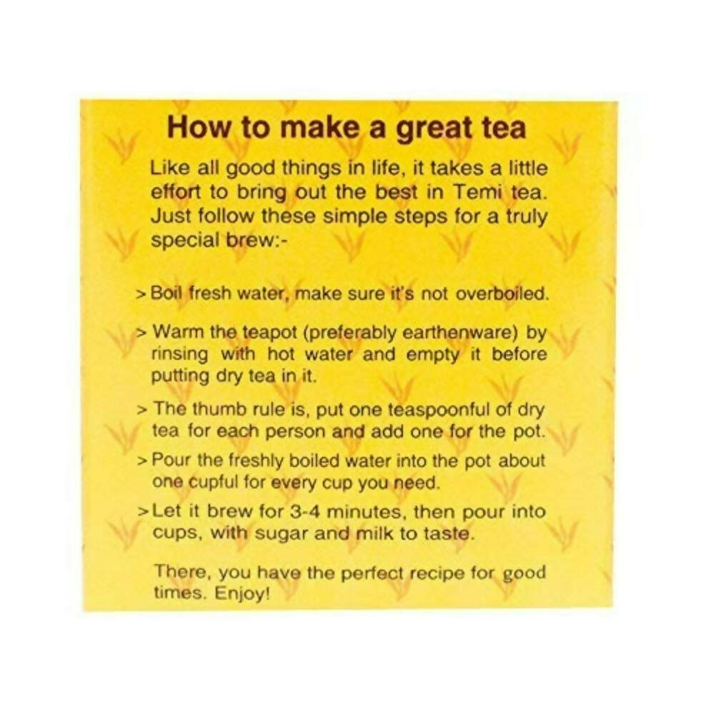 Sikkim Organic Temi Tea Special Black Tea - Indyancart