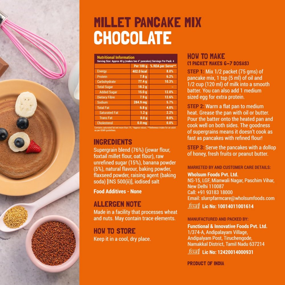 Slurrp Farm Healthy Pancake Lovers Combo