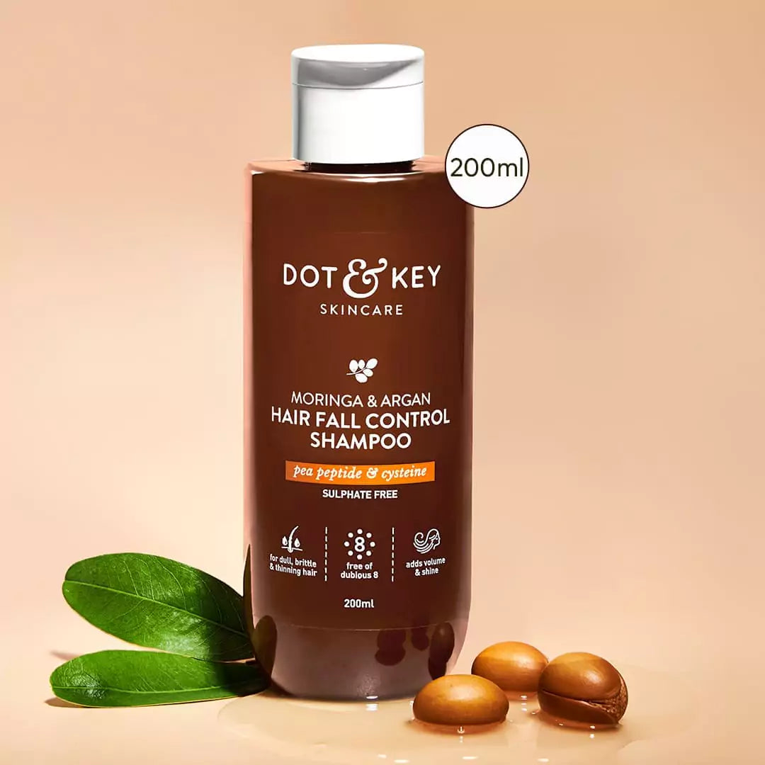 Moringa & Argan Oil Hair Fall Control Shampoo