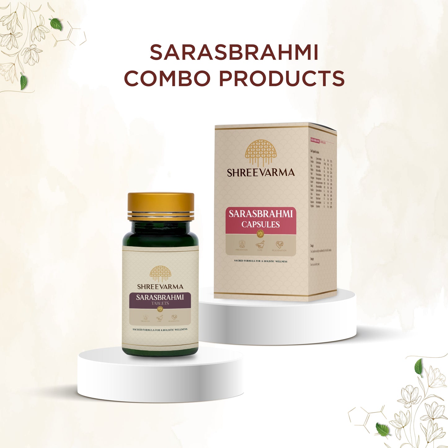 Shreevarma Saras Brahmi Tablets