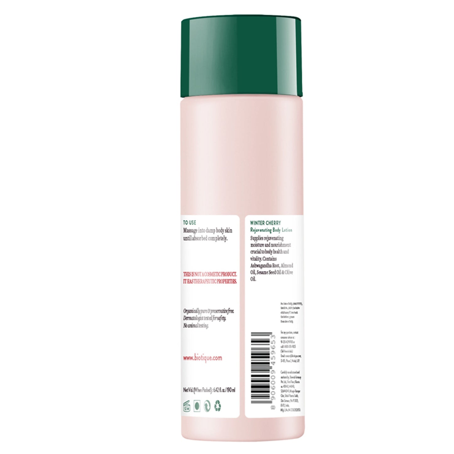 Biotique Bio Winter Cherry Rejuvenating Body Nourisher
