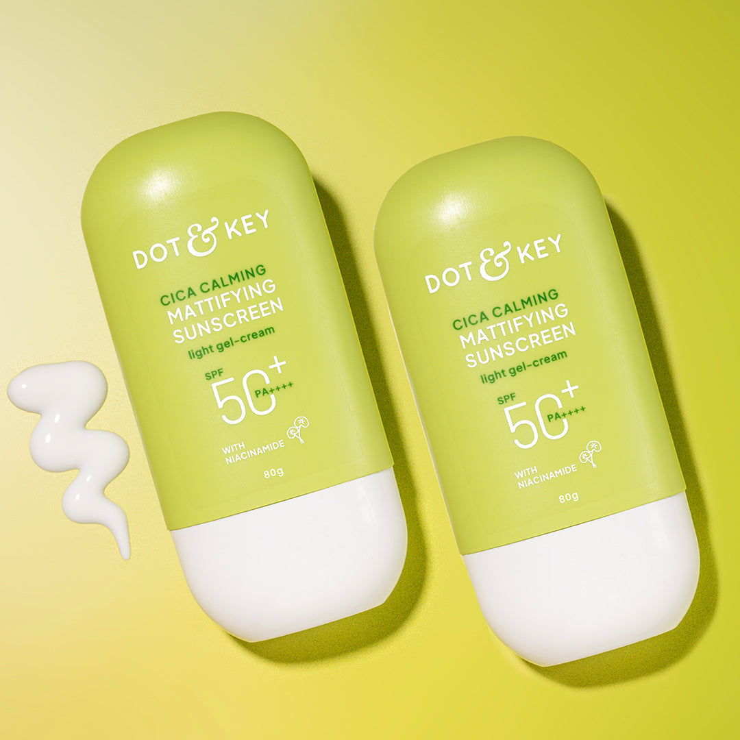 Dot & Key SPF 50+ Cica & Niacinamide Sunscreen - Pack of 2
