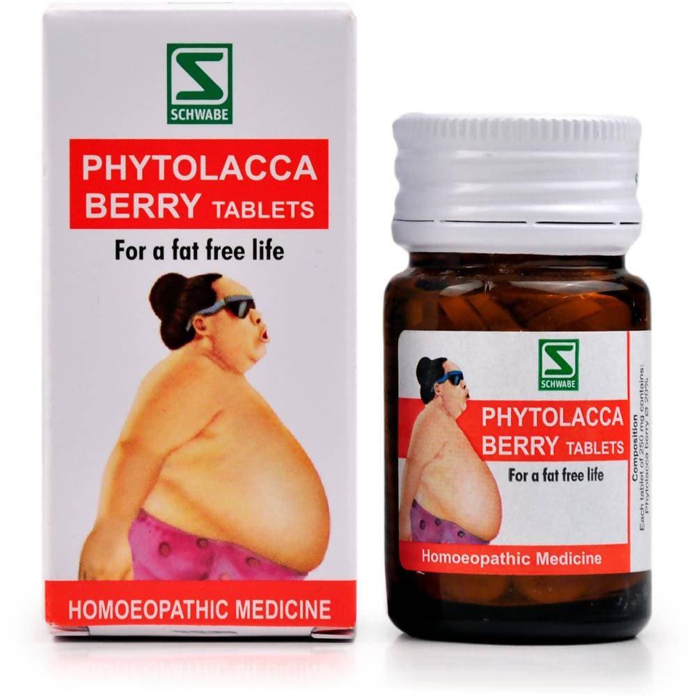 Homeobuy Remedies Schwabe Phytolacca Berry Tablet - Set of 4