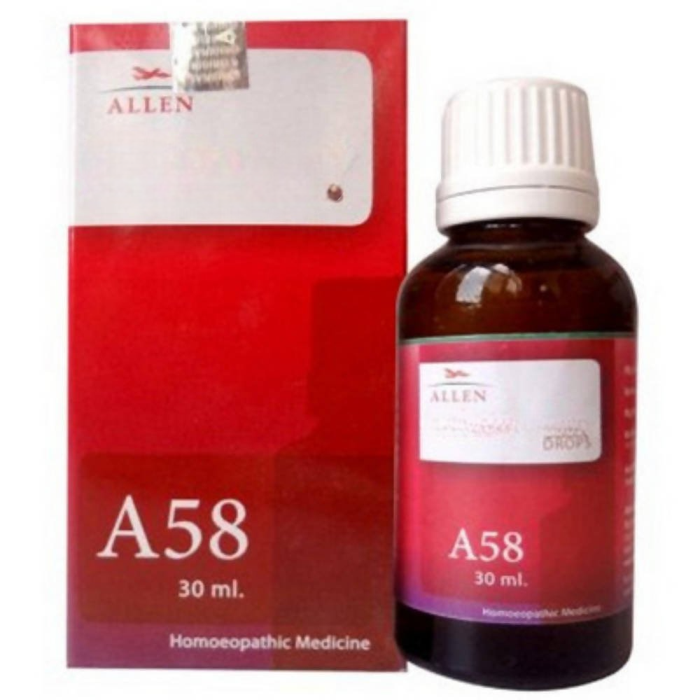 Allen Homeopathy A58 Drops