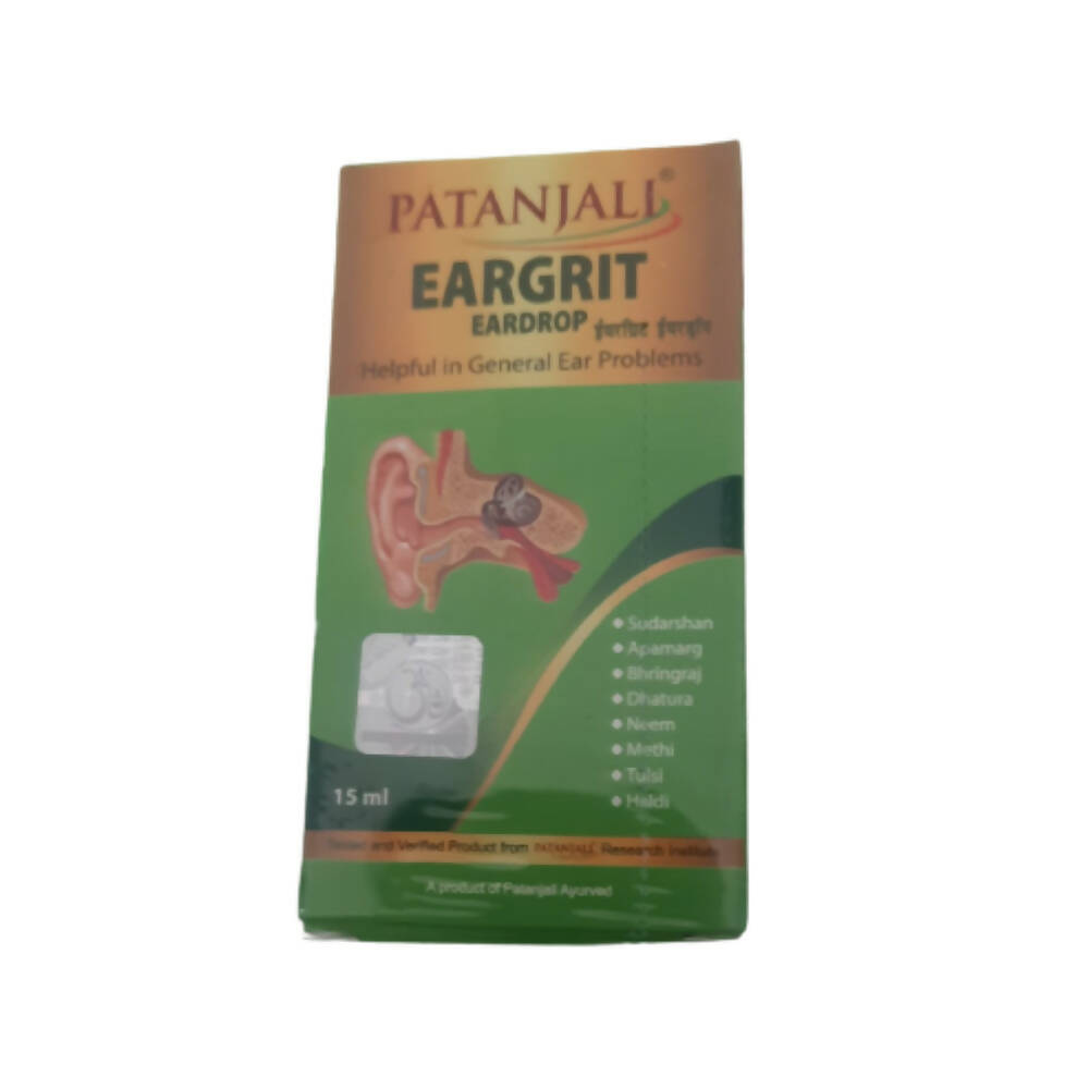 Patanjali Eargrit Ear Drops - Indyancart