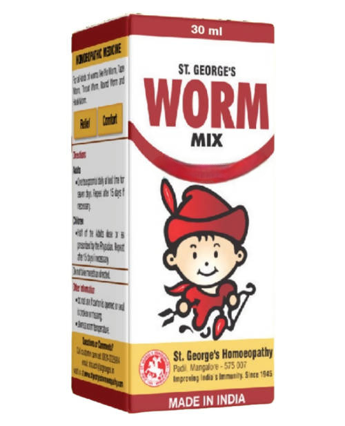 St. George's Homeopathy Worm Mix Syrup