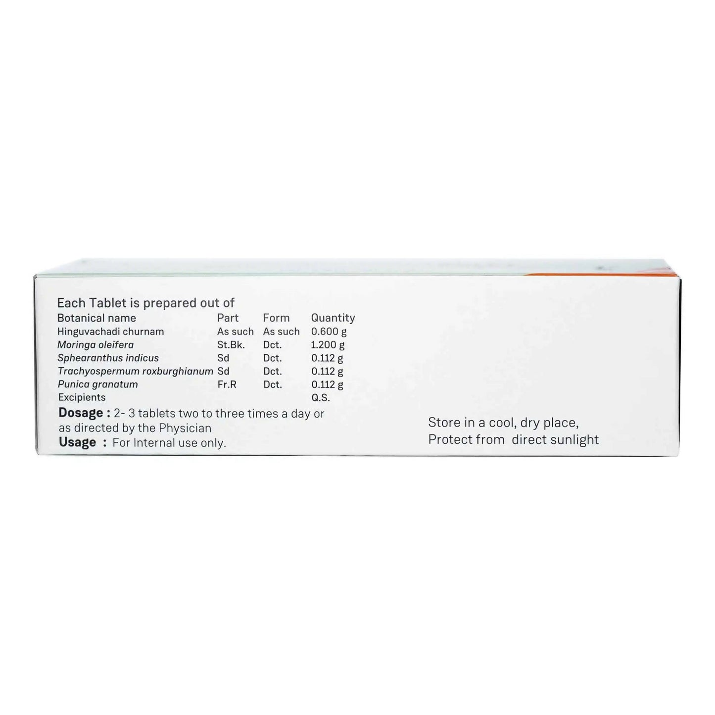 Sitaram Ayurveda Hinguvachadi Tablets - Indyancart