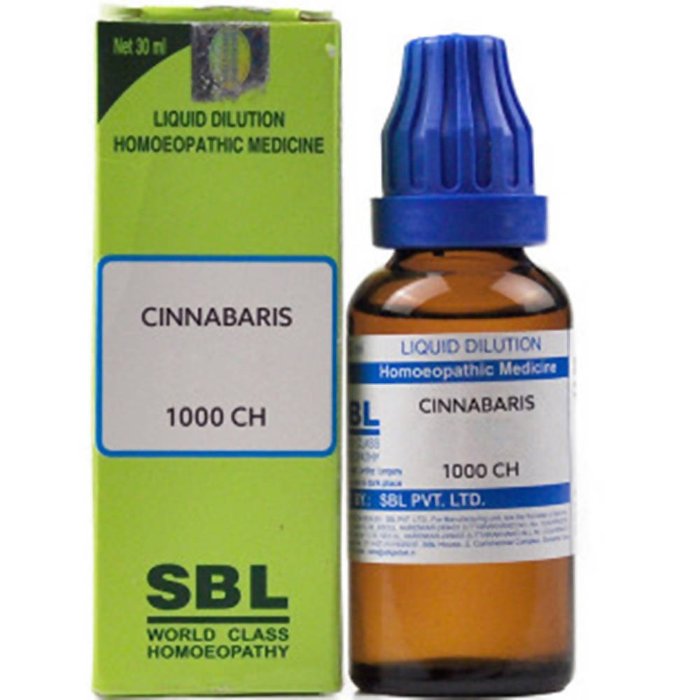 SBL Homeopathy Cinnabaris Dilution