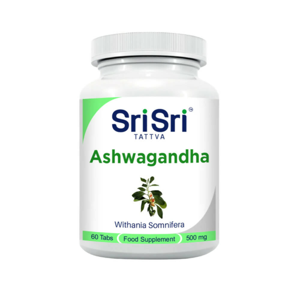 Sri Sri Tattva USA Ashwagandha Tablets - Indyancart