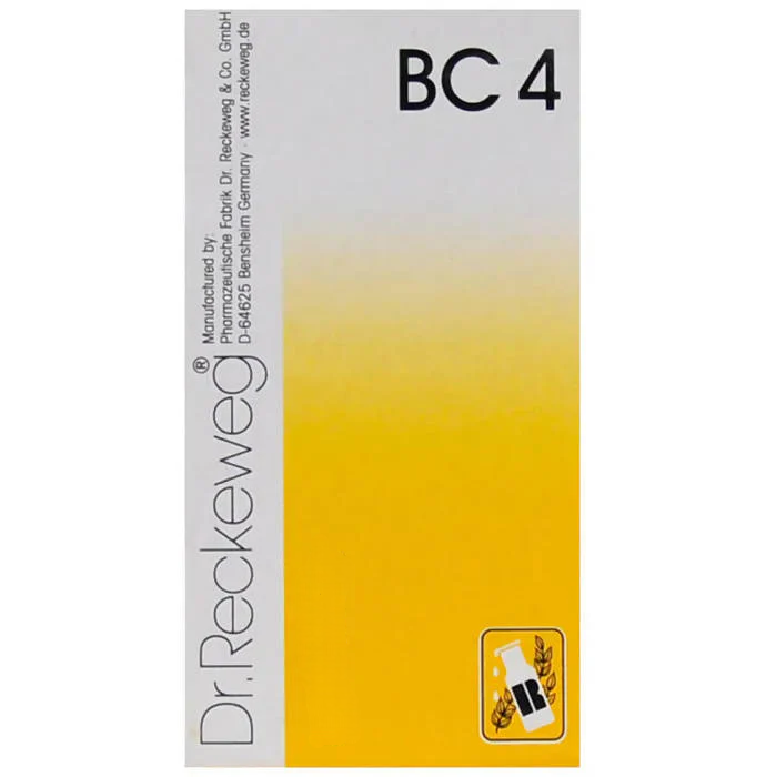Dr. Reckeweg Bio Combination 4 (BC 4) Tablets