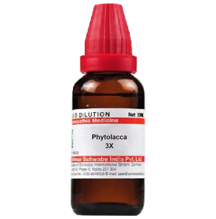 Dr. Willmar Schwabe India Phytolacca Dilution