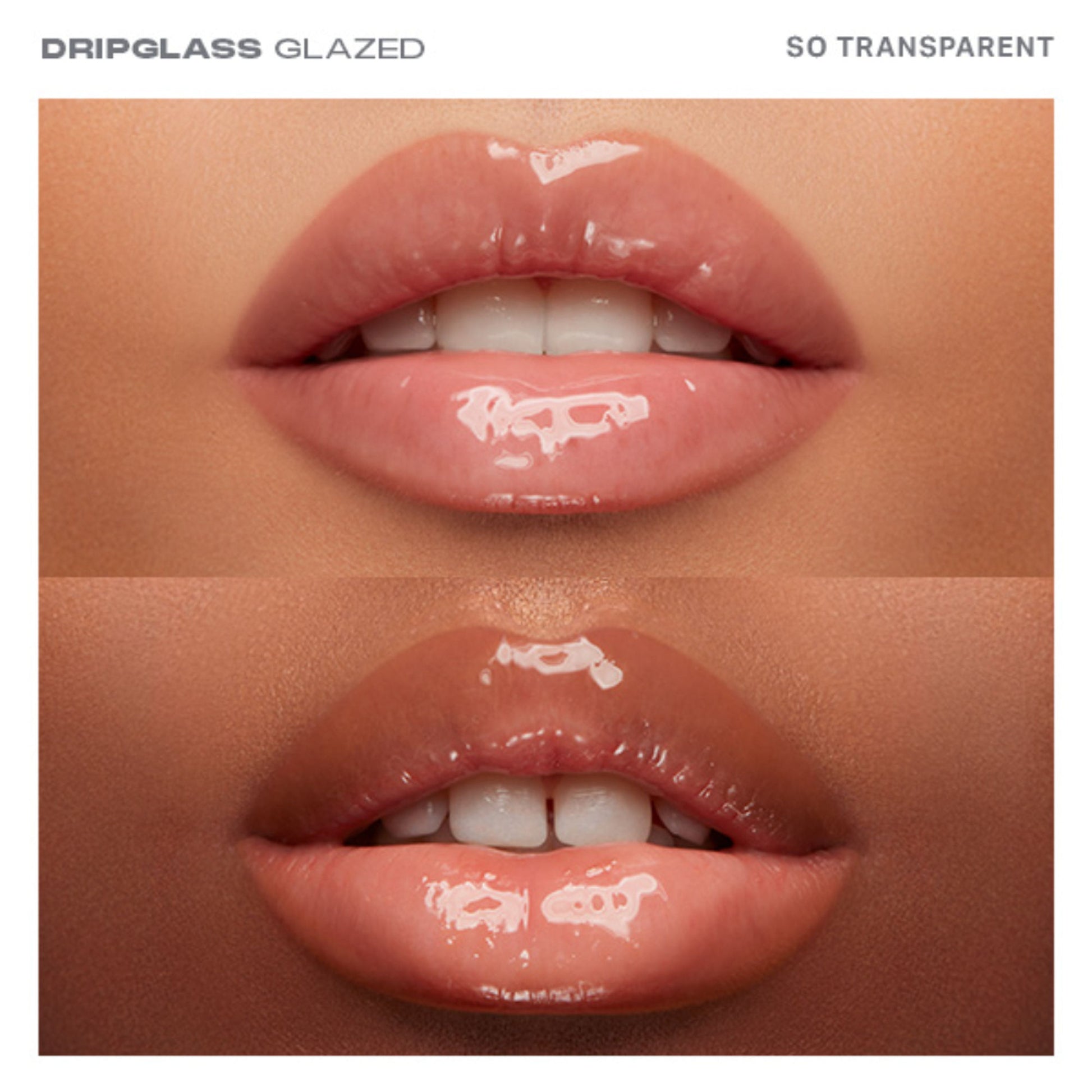 MORPHE Dripglass Glazed High Shine Lip Gloss - So Transparent