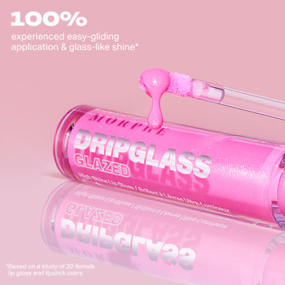MORPHE Dripglass Glazed High Shine Lip Gloss - Shatterproof Mauve