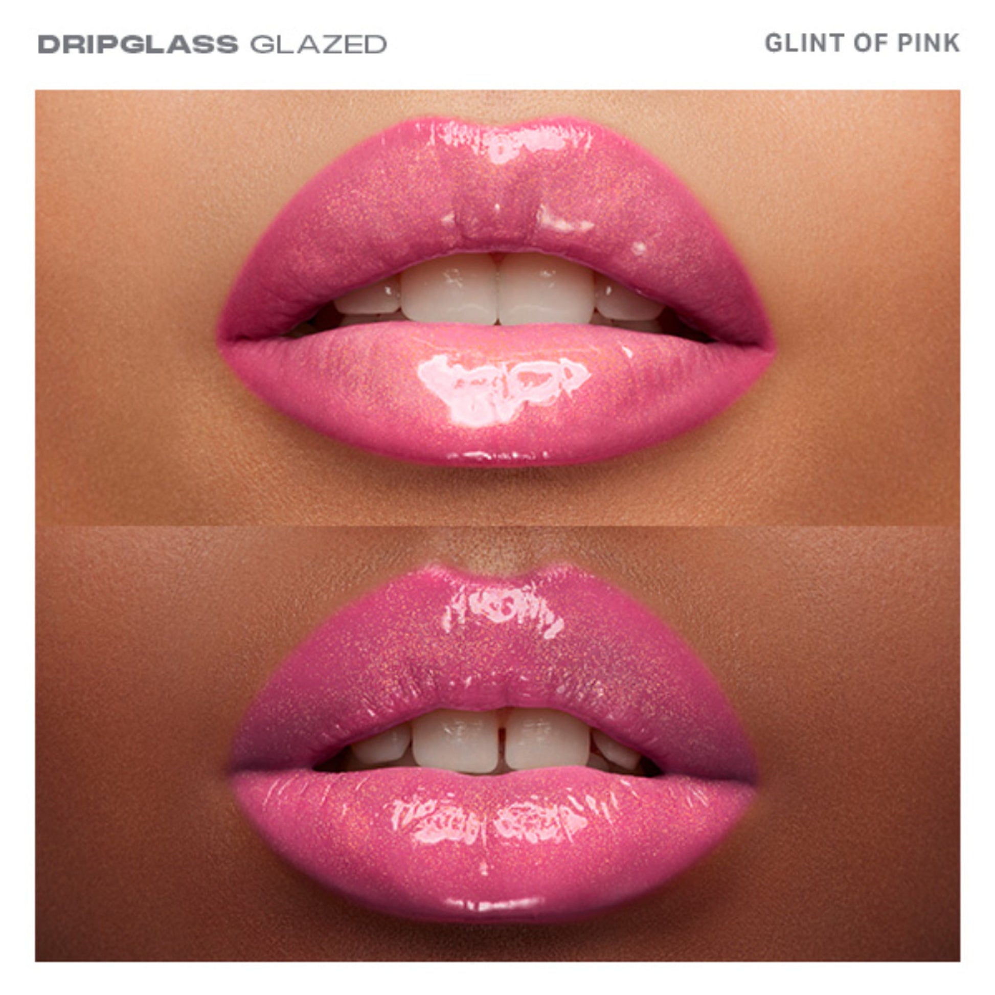 MORPHE Dripglass Glazed High Shine Lip Gloss - Glint Of Pink