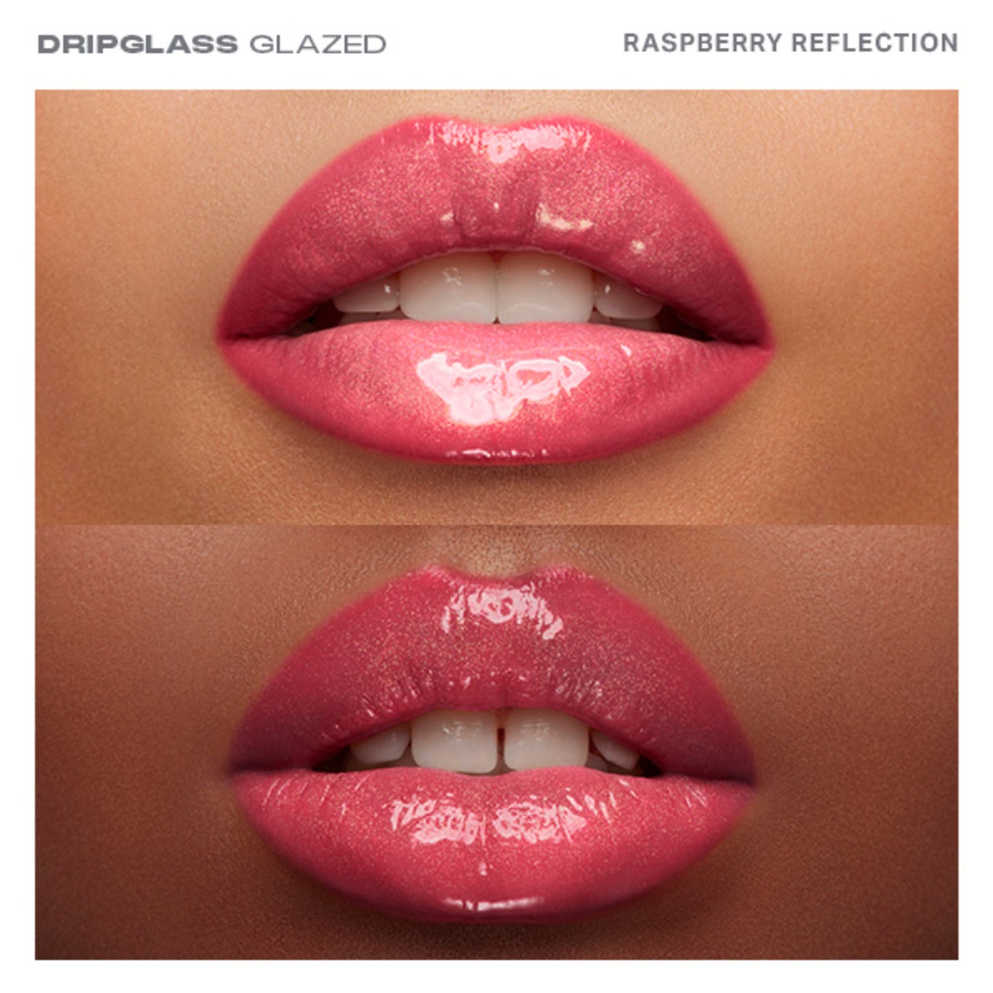 MORPHE Dripglass Glazed High Shine Lip Gloss - Raspberry Reflection