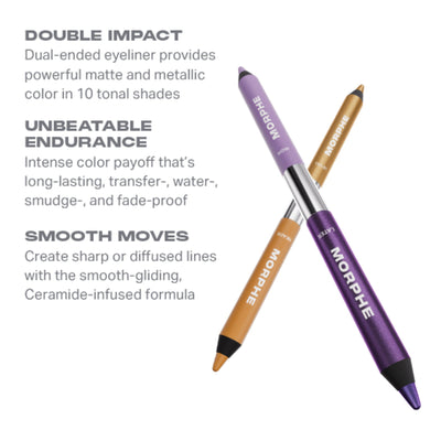 MORPHE Bi Liner Dual Ended Gel Pencil - Friend Or Foe