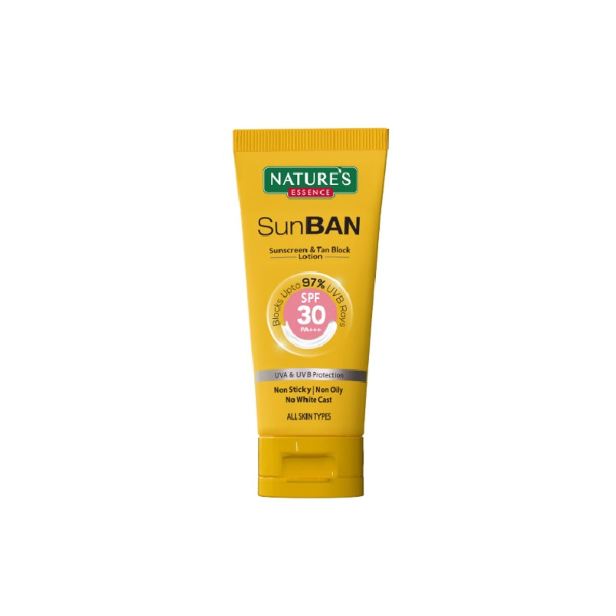 Nature's Essence Sunban Spf 30 Pa+++ Sunscreen & Tan Block Lotion