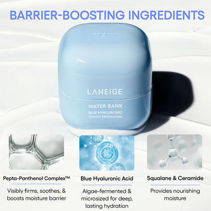 LANEIGE Water Bank Blue Hyaluronic Cream Moisturizer Refill