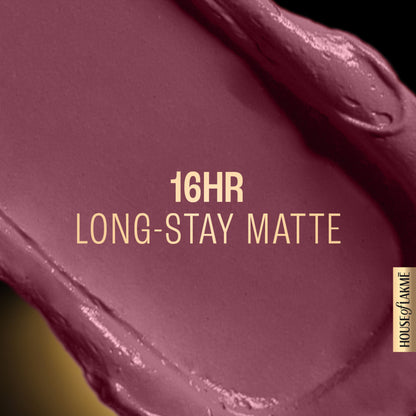 Lakme Forever Matte Liquid Lip Color, 16Hr Lipstick, Lightweight & Transferproof - Mauve Ecstasy