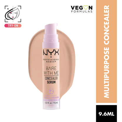 NYX Professional Makeup Bare With Me Serum And Calm Concealer - Fair - Light