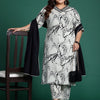 Dhiyona IE Plus Size Printed Pure Cotton Kurta with Trousers & With Dupatta