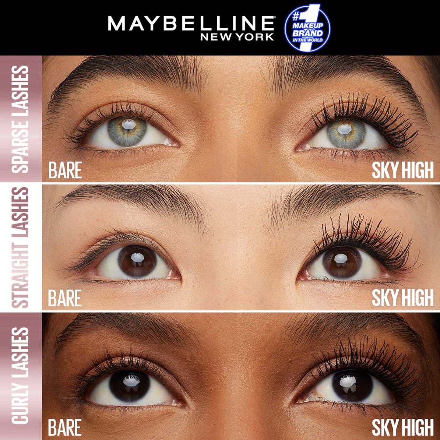 Maybelline New York Lash Sensational Sky High Waterproof Mascara - Very Black