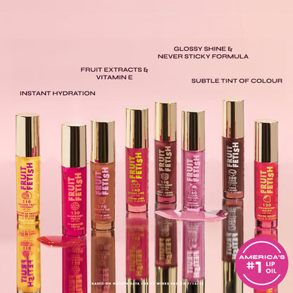 Milani Fruit Fetish Lip Oil - Honey Fig