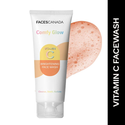 Faces Canada Comfy Glow Vitamin C Face Wash - Brightening & Refreshing Cleanser